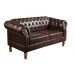 Sofá 2 Lugares Dom Pedro Chesterfield Capitonê Retrô - Couríssimo Café