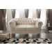 Sofá 2 Lugares Dom Pedro Chesterfield Capitonê Retrô - Suede Bege