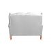 Sofá 2 lugares Imperador Chesterfield Sofá Vintage Capitonê - Couríssimo Branco 
