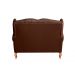 Sofá 2 lugares Imperador Chesterfield Sofá Vintage Capitonê - Couríssimo Café