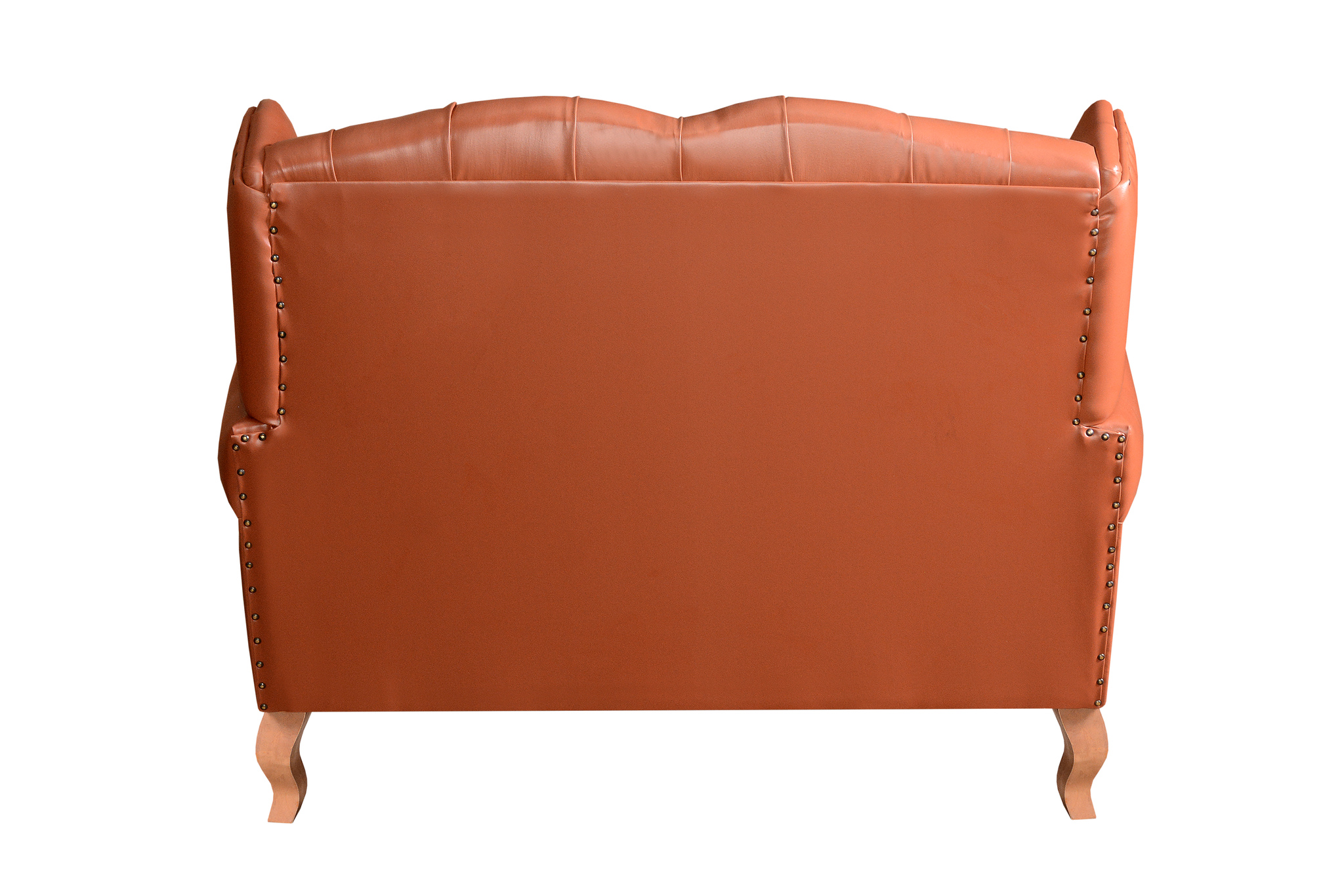 Sofá 2 lugares Imperador Chesterfield Sofá Vintage Capitonê - Couríssimo Caramelo