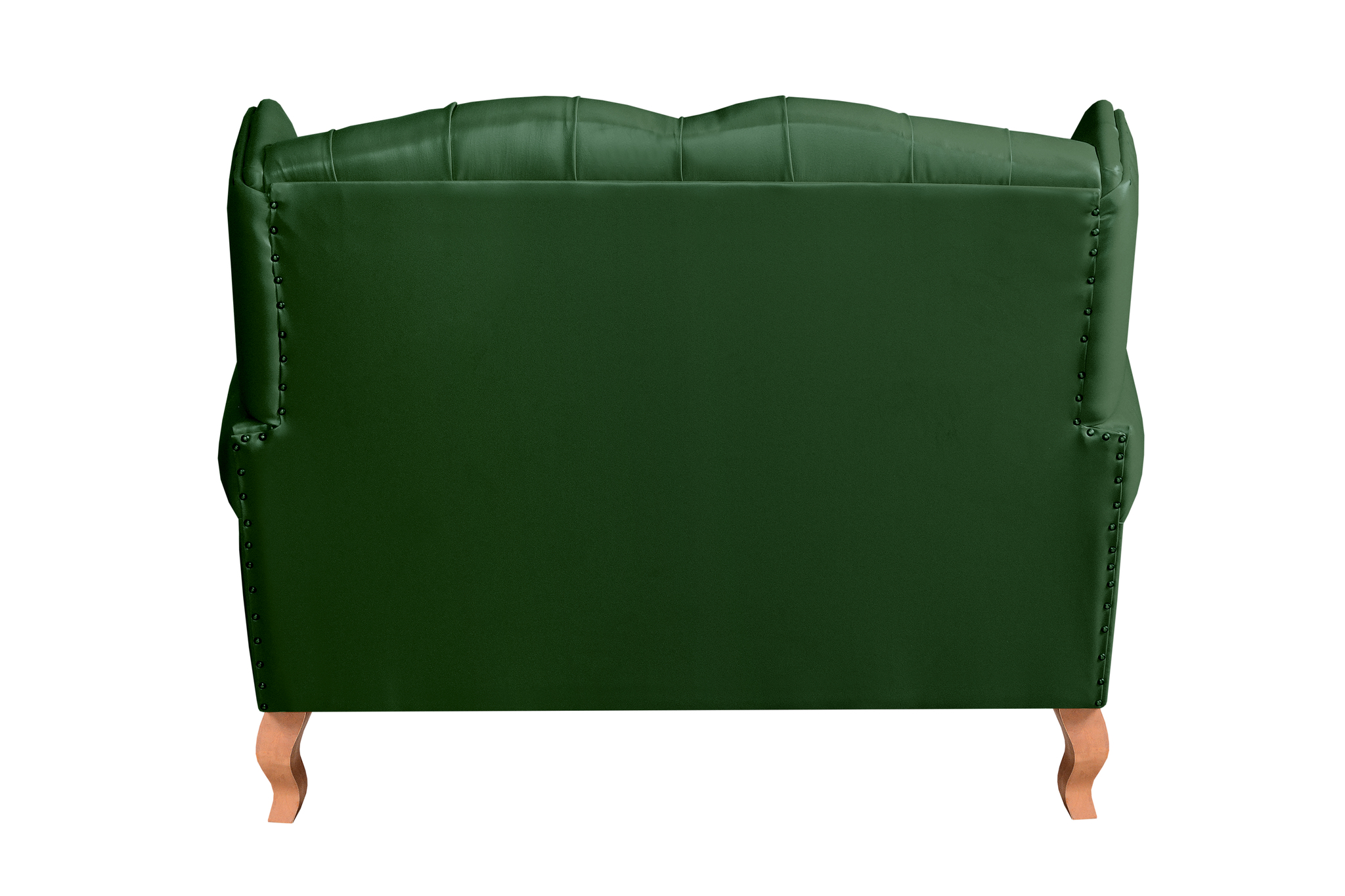 Sofá 2 lugares Imperador Chesterfield Sofá Vintage Capitonê - Couríssimo Verde