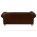 Sofá 3 Lugares Chesterfield Capitonê Luís Xv Confortável - Couríssimo Café