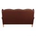 Sofá Chesterfield 3 Lugares Imperador Vintage Retrô Capitonê Couro Marrom