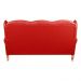 Sofá Chesterfield 3 Lugares Imperador Vintage Retrô Capitonê Couro Vermelho