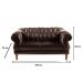 Sofá Chesterfield Capitonê 2 Lugares E 2 Poltronas Duquesa Para Sala Recepção - Couríssimo Café