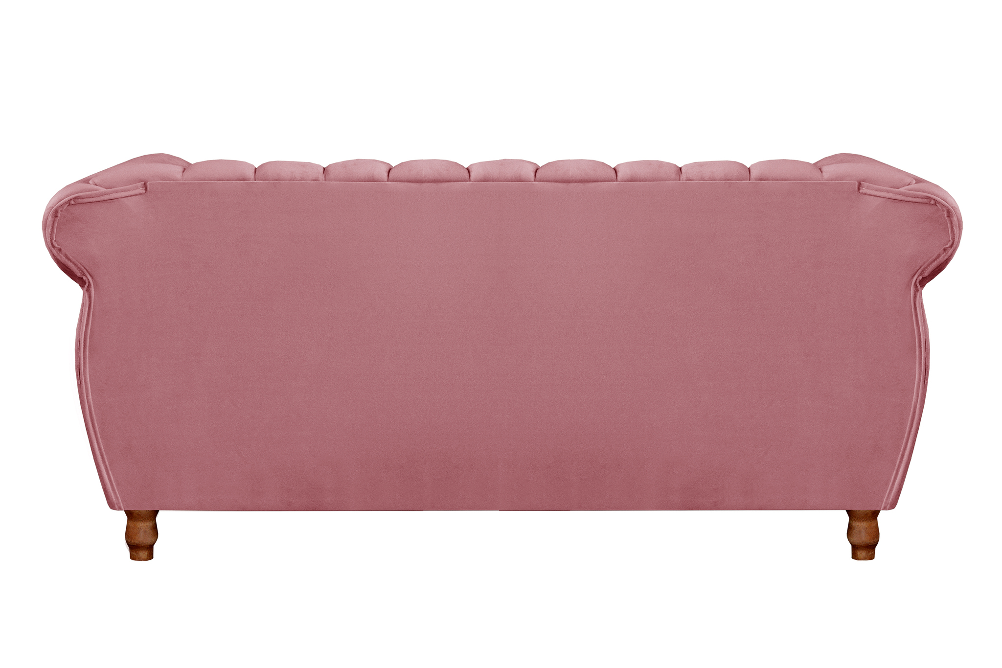 Sofá Chesterfield Realeza 3 Lugares Decoração Retrô - Suede Rosa