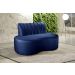 Sofá Doha Cor:Suede Azul Marinho 210