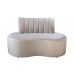 Sofá Doha Cor:Suede Bege Claro 080