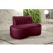 Sofá Doha Cor:Suede Bordô 110