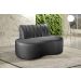 Sofá Doha Cor:Suede Cinza Grafite 220