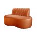 Sofá Doha Cor:Veludo Terracota 400