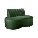 Sofá Doha Cor:Veludo Verde 270