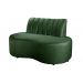 Sofá Doha Cor:Veludo Verde 270