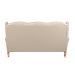 Sofá Imperador 3 Lugares Chesterfield Decoração Retrô Vintage - Courissimo Bege 