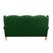 Sofá Imperador 3 Lugares Chesterfield Decoração Retrô Vintage - Courissimo Verde