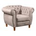 Sofá Nobreza Poltrona Chesterfield Vintage Retrô Clássico