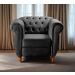 Sofá Nobreza Poltrona Chesterfield Vintage Retrô Clássico