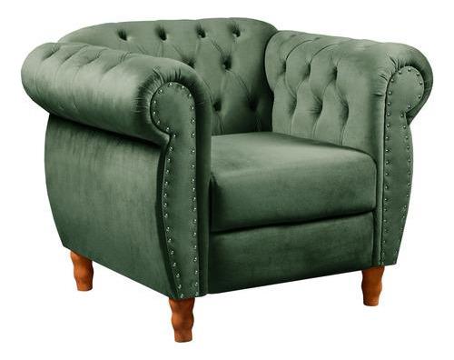 Sofá Nobreza Poltrona Chesterfield Vintage Retrô Clássico