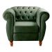 Sofá Nobreza Poltrona Chesterfield Vintage Retrô Clássico