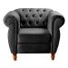 Sofá Nobreza Poltrona Chesterfield Vintage Retrô Clássico