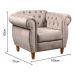 Sofá Nobreza Poltrona Chesterfield Vintage Retrô Clássico