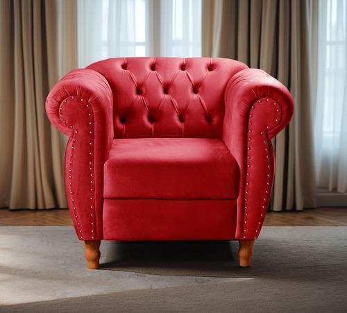 Sofá Nobreza Poltrona Chesterfield Vintage Retrô Clássico