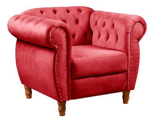 Sofá Nobreza Poltrona Chesterfield Vintage Retrô Clássico