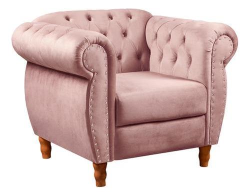 Sofá Nobreza Poltrona Chesterfield Vintage Retrô Clássico