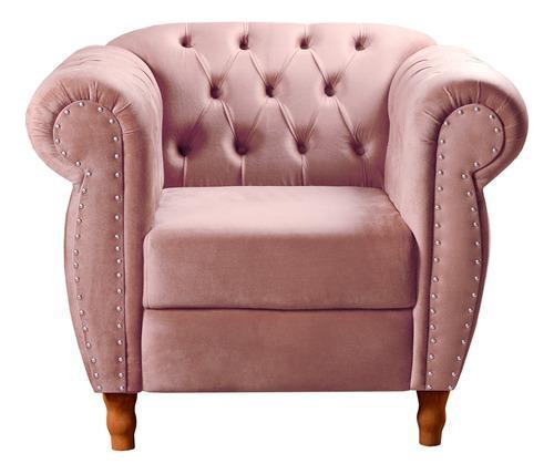 Sofá Nobreza Poltrona Chesterfield Vintage Retrô Clássico