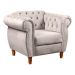 Sofá Nobreza Poltrona Chesterfield Vintage Retrô Clássico