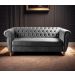 Sofá Nobreza Poltrona Chesterfield Vintage Retrô Clássico