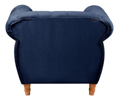 Sofá Nobreza Poltrona Chesterfield Vintage Retrô Clássico