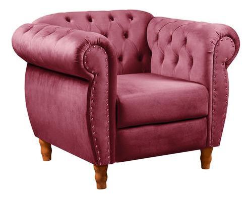 Sofá Nobreza Poltrona Chesterfield Vintage Retrô Clássico