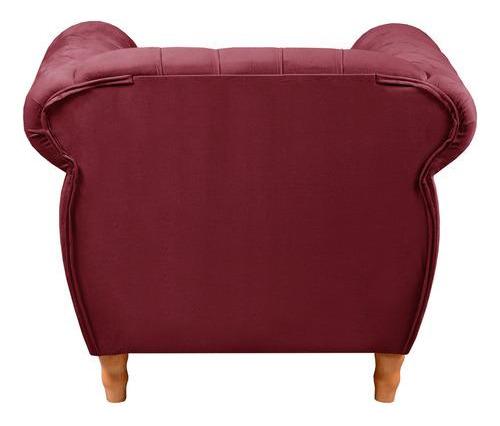 Sofá Nobreza Poltrona Chesterfield Vintage Retrô Clássico