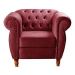 Sofá Nobreza Poltrona Chesterfield Vintage Retrô Clássico