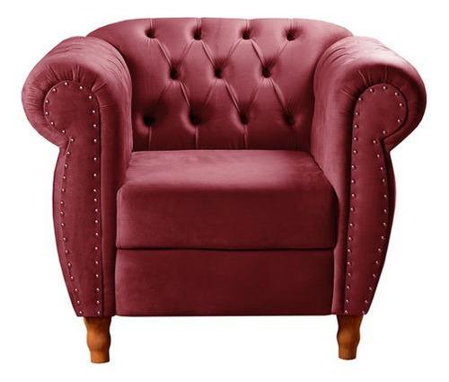 Sofá Nobreza Poltrona Chesterfield Vintage Retrô Clássico