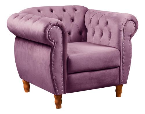 Sofá Nobreza Poltrona Chesterfield Vintage Retrô Clássico