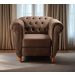Sofá Nobreza Poltrona Chesterfield Vintage Retrô Clássico