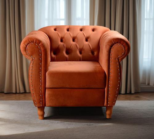 Sofá Nobreza Poltrona Chesterfield Vintage Retrô Clássico