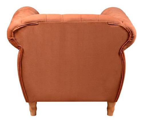 Sofá Nobreza Poltrona Chesterfield Vintage Retrô Clássico