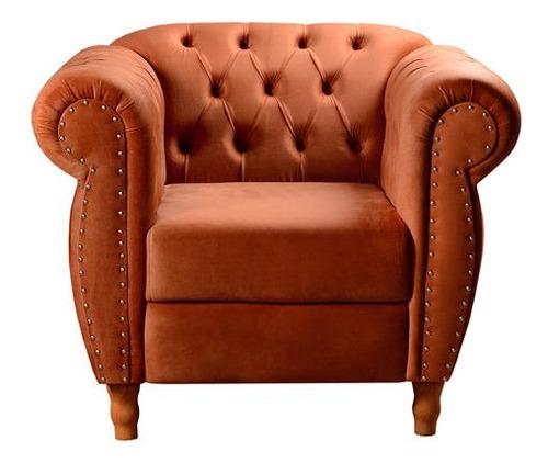Sofá Nobreza Poltrona Chesterfield Vintage Retrô Clássico