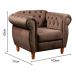 Sofá Nobreza Poltrona Chesterfield Vintage Retrô Clássico