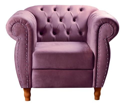 Sofá Nobreza Poltrona Chesterfield Vintage Retrô Clássico