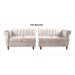 Sofá Realeza 4 Lugares Cor:Suede Bege Claro 080