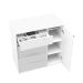 Cômoda Originale 1 Porta 5 Gavetass Branco