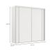 Guarda-Roupa Casal Imperium 2 Portas 6 Gavetas Branco 207 cm