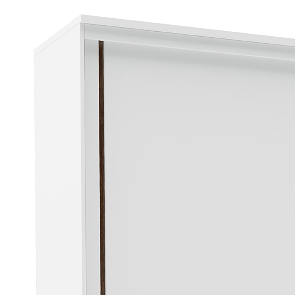 Guarda-Roupa Casal Inovatto 2 Portas 6 Gavetas Branco