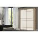 Guarda-Roupa Casal Qualita Flex 2 Portas 3 Gavetas Carvalho e Off White