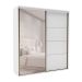 Guarda-Roupa Casal com Espelho Eleganza 2 PT 6 GV Branco